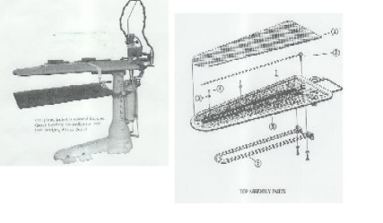 Cissell Steam Finishing Board